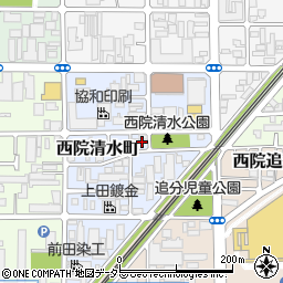 中央保健工業社周辺の地図