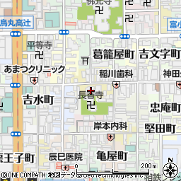 京都府京都市下京区本燈籠町11周辺の地図