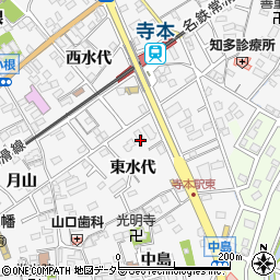愛知県知多市八幡東水代51周辺の地図