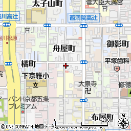 京都府京都市下京区天神前町337周辺の地図