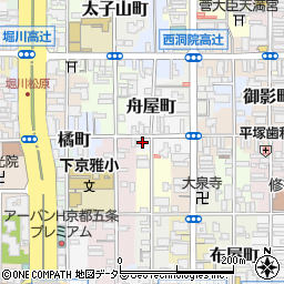 京都府京都市下京区天神前町331周辺の地図