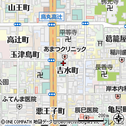 京都府京都市下京区俊成町周辺の地図