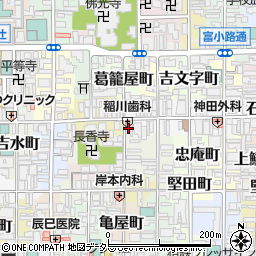 京都府京都市下京区樋之下町32周辺の地図