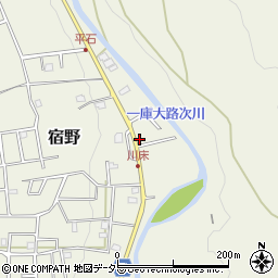 大阪府豊能郡能勢町宿野151-500周辺の地図