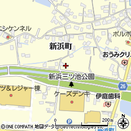 滋賀県草津市新浜町122周辺の地図