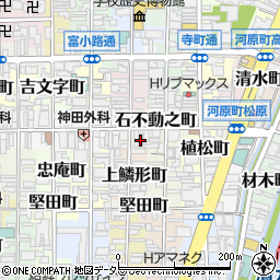 京都西川別館周辺の地図