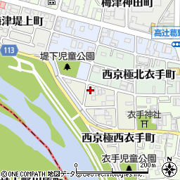 ヘルパーステーション京都　あんしん倶楽部周辺の地図
