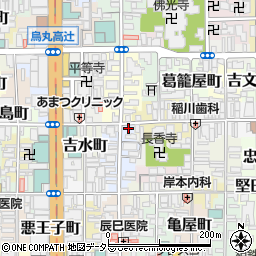 京都府京都市下京区大江町534周辺の地図