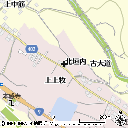 京都府亀岡市篠町王子北垣内周辺の地図