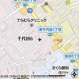 ディナール千代田周辺の地図