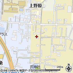 上野原第２サンハイツ周辺の地図