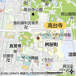 竹の店かめやま周辺の地図