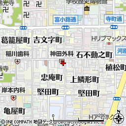 京都府京都市下京区松原中之町482周辺の地図