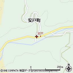 愛知県岡崎市安戸町日向周辺の地図