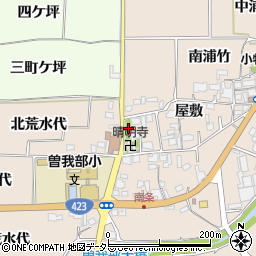 京都府亀岡市曽我部町南条屋敷39周辺の地図
