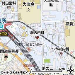滋賀県社会保険協会（一般財団法人）周辺の地図