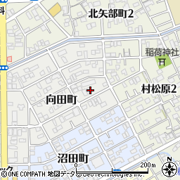 静岡県静岡市清水区向田町3周辺の地図