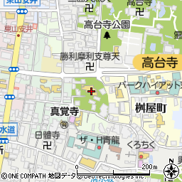 THE SODOH HIGASHIYAMA KYOTO周辺の地図