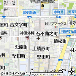京都府京都市下京区松原中之町501周辺の地図