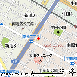 東京靴流通センター　知立店周辺の地図