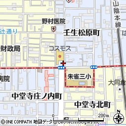 京都府京都市中京区壬生松原町61-1周辺の地図