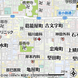 京都府京都市下京区杉屋町周辺の地図