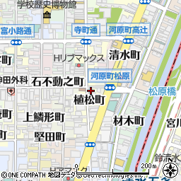 京都府京都市下京区植松町703周辺の地図