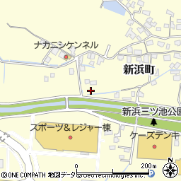 滋賀県草津市新浜町158-1周辺の地図