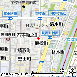 京都府京都市下京区植松町702周辺の地図