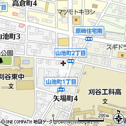 愛知県刈谷市山池町1丁目311周辺の地図