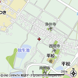 滋賀県湖南市平松845周辺の地図