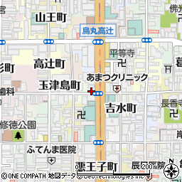 ちゃんぽん亭総本家 四条烏丸店周辺の地図