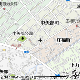 静岡県静岡市清水区中矢部町14-19周辺の地図