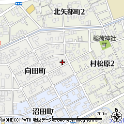 静岡県静岡市清水区向田町3-5周辺の地図