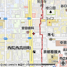 坪井部品周辺の地図