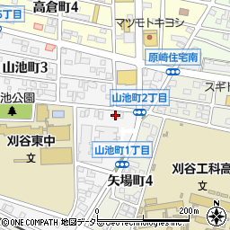 愛知県刈谷市山池町1丁目309周辺の地図