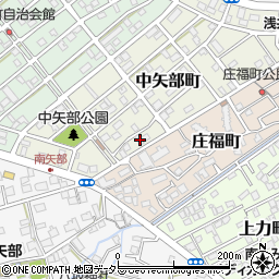 静岡県静岡市清水区中矢部町14-8周辺の地図