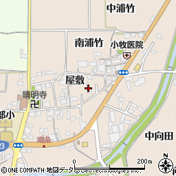 京都府亀岡市曽我部町南条屋敷10周辺の地図