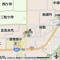 京都府亀岡市曽我部町南条屋敷35周辺の地図