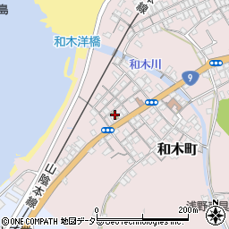 山田食料品店周辺の地図