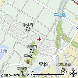滋賀県湖南市平松324周辺の地図