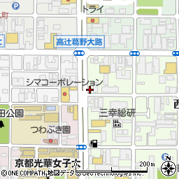 株式会社京都技研周辺の地図