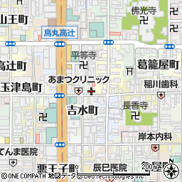 京都府京都市下京区因幡堂町692周辺の地図
