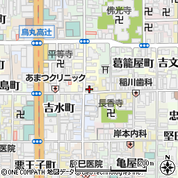 京都府京都市下京区燈籠町601周辺の地図