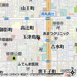 京都府京都市下京区玉津島町306周辺の地図
