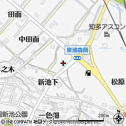 愛知県知多郡東浦町森岡柳ケ坪19周辺の地図