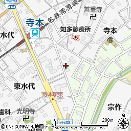 愛知県知多市八幡東水代10周辺の地図