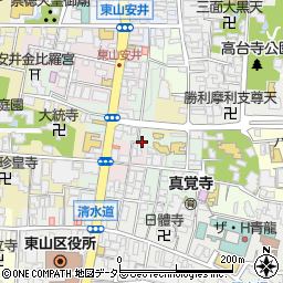 京都府京都市東山区下弁天町57周辺の地図