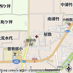京都府亀岡市曽我部町南条屋敷30周辺の地図