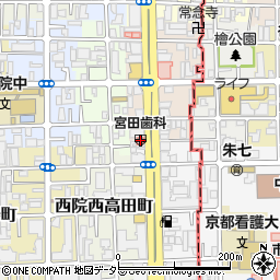 宮田歯科医院周辺の地図